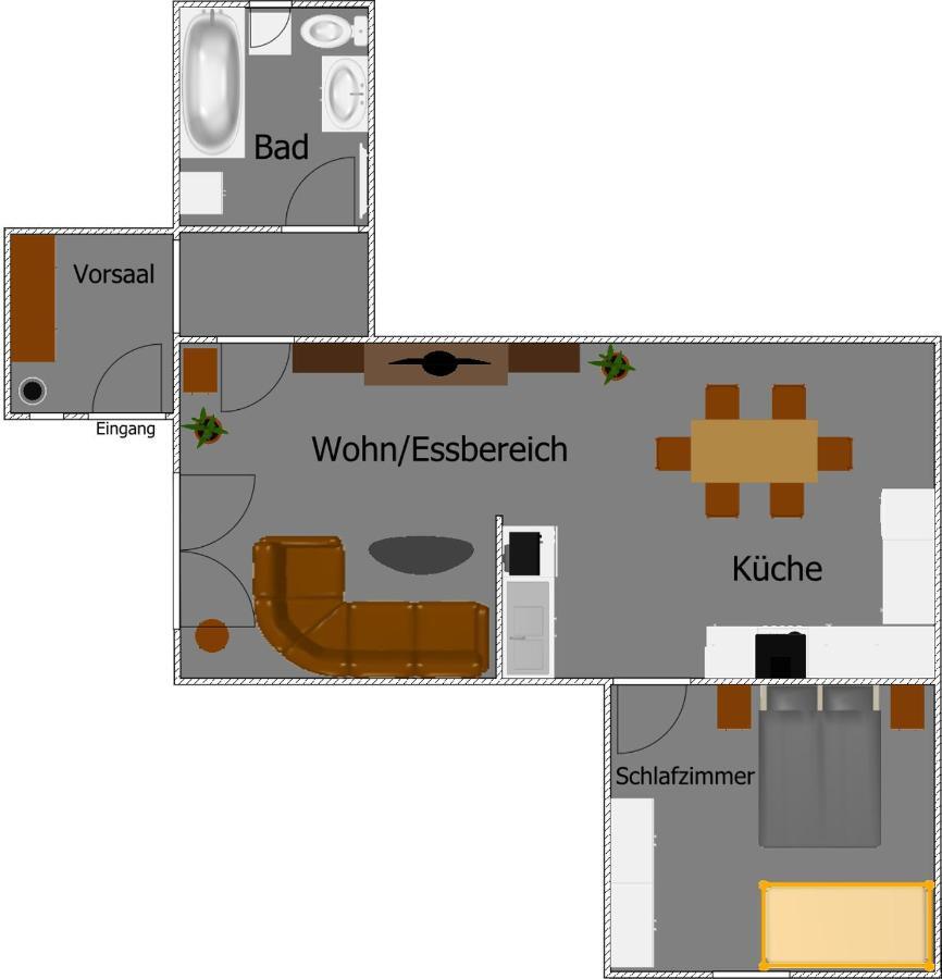 Ferienwohnung Haehnert 施瓦岑贝格 外观 照片